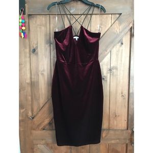 Charlotte Russe Velvet Bodycon Dress